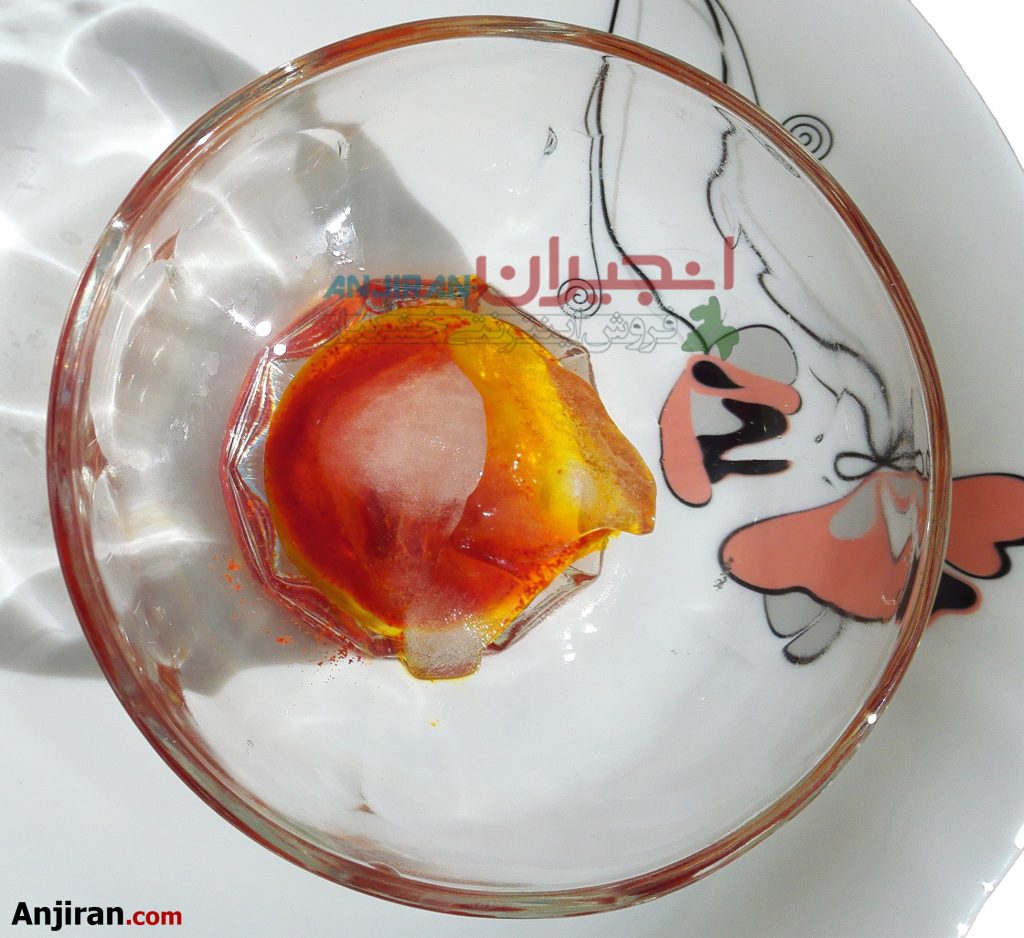 تهیه زعفران با یخ